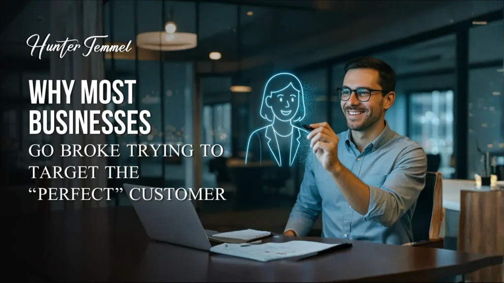 Most businesses waste money chasing a “perfect” customer that doesn’t exist. Real growth comes from testing, data, and curiosity — not control.